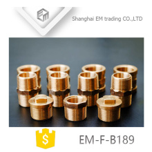 EM-F-B189 Male thread brass plug pipe fitting